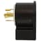 Ac Works Locking Plug, L21-30P, 30 A, 120/208V AC, Three Phase, Black ASEL2130P - alternate 6
